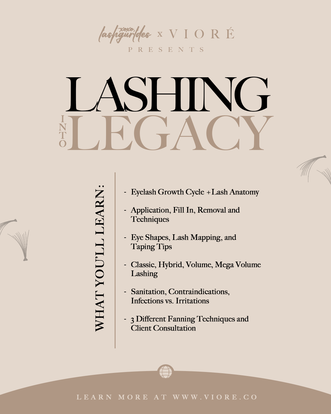 Volume Lash Icon 2-Day Advanced Lash Training